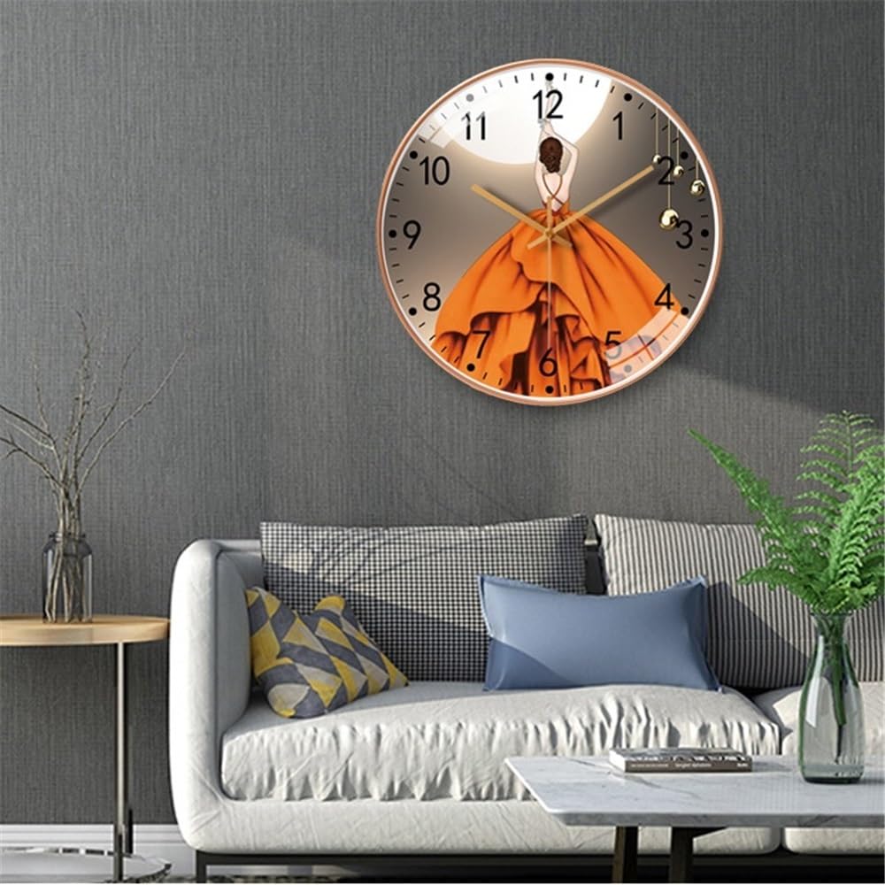 Zegary ścienne Zegary ścienne 20 cm Cichy mechanizm Zasilanie bateryjne