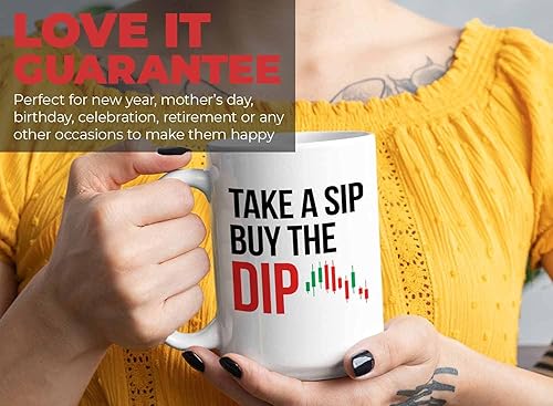 Miniatura 7 de Stock Trader Taza de café - The Stocksfather - Investment Stock Market Traders Brokers Asesor financiero 15oz Blanco