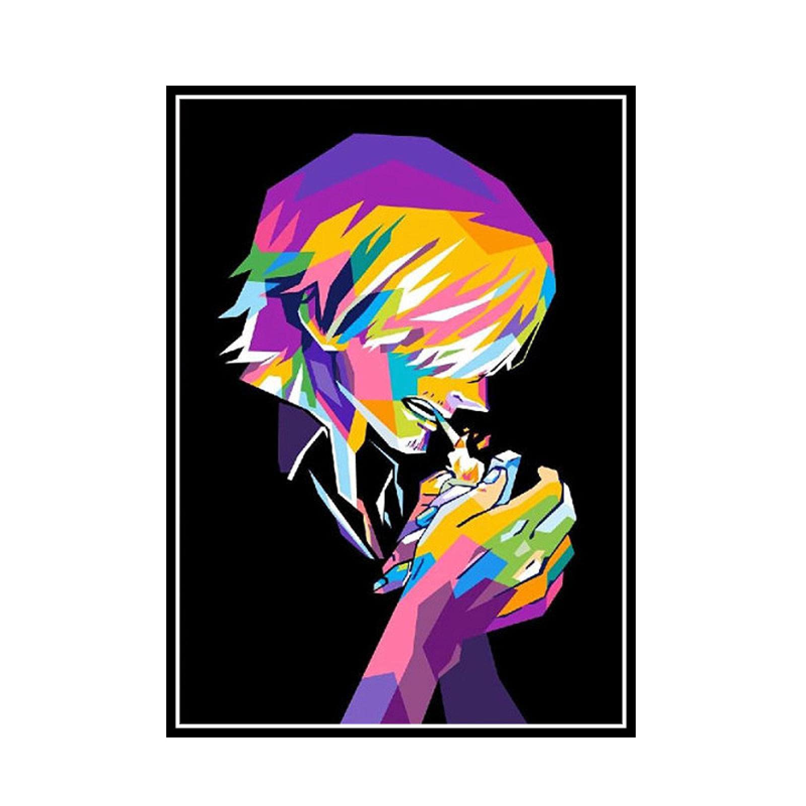 Amazon.co.jp: PDFKE サンジワンピースキャンバス絵画壁アニメアート