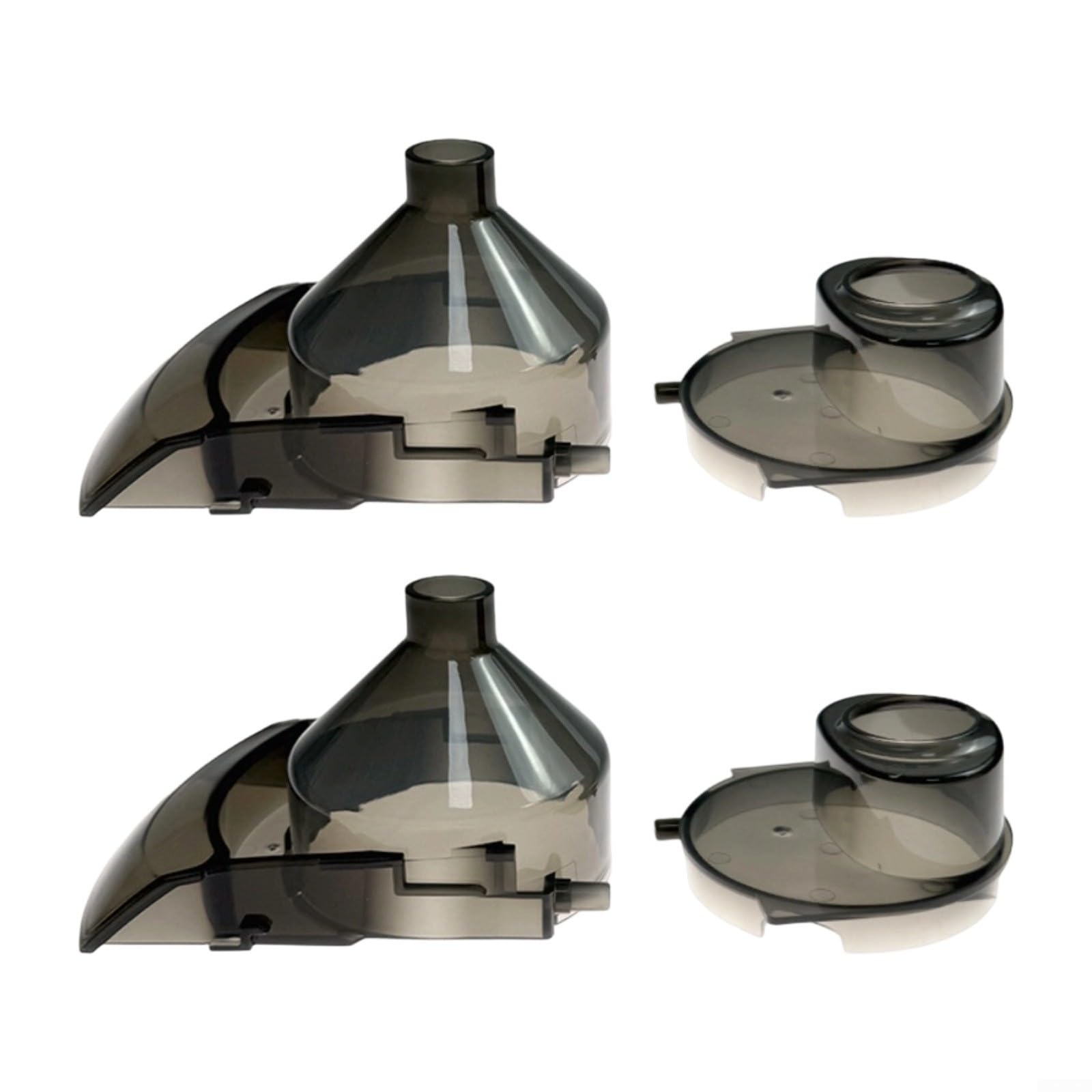 Juego de 2 embudos de leche en polvo para espumador de leche Baby Brezza, material PP, fácil instalación y limpieza, compacto y portátil, accesorios para máquinas de preparación de leche