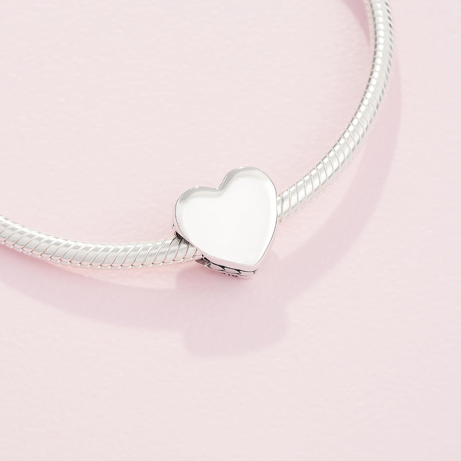 PANDORA Heart Charm - Compatible Moments Bracelets - Jewelry for Women - Gift for Women in Your Life - Made with Sterling Silver, With Gift Box - Image 5