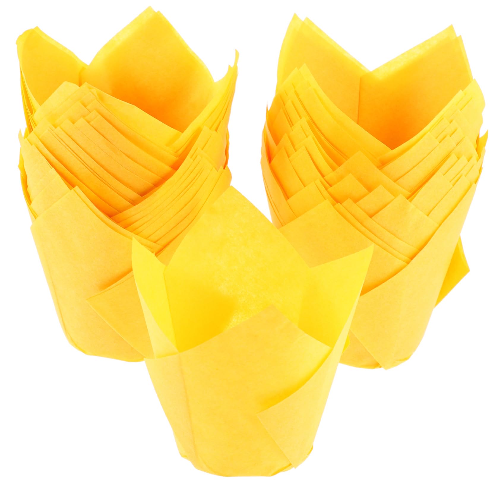 PLAFOPE 300piezas Cupcake Wrappers Forma De Forros Para Muffins De y Celebraciones
