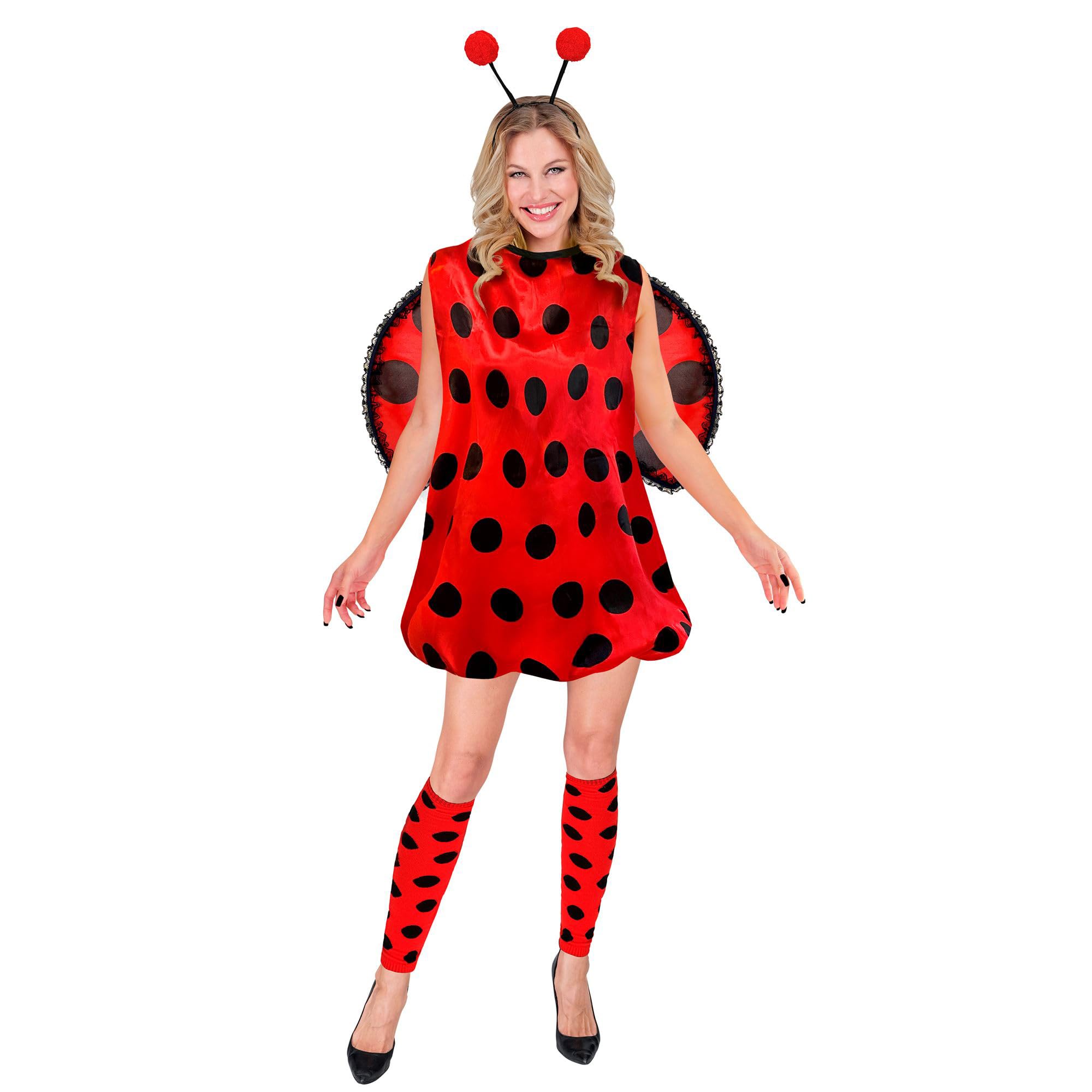 W WIDMANN MILANO Party Fashion - Ladybug costume, Animal costume for carnival, theme parties