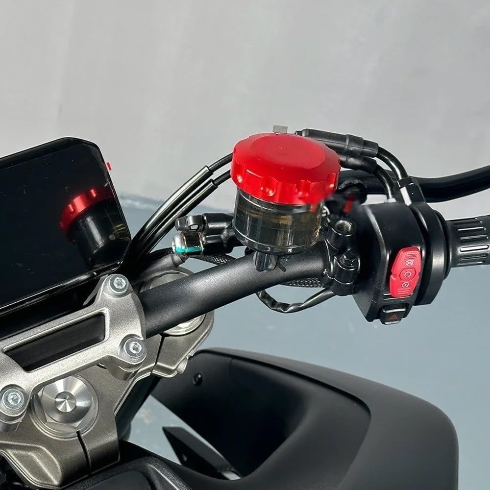 Rear Brake Fluid Reservoir Safeguard Front Rear Brake Fluid Reservoir Cover for 450 NK SR 450NK 450SR 450SRS Motorcycle Master Cylinder Cap