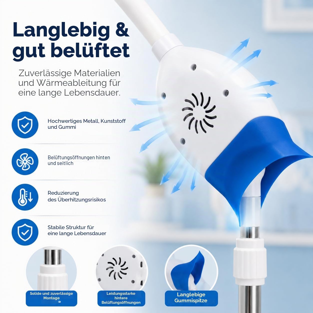 Dental Led Zahnweiß Bleaching Lampe,Professionelle Zahnweiß-Maschine Led-Licht, Mobile 36w Dental Zahnweiß-Lampe Bleaching, ZahnweißEr 2 Farben Blau/Rot Licht