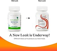 Vista 9 de Seeking Health Hierro con Cofactores, como Ferrochel Ferroso Bisglicinato, Vitamina A y C Cofactores, Enzimas Digestivas para una óptima absorción