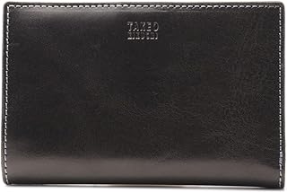 [タケオキクチ] ミドルウォレット 二つ折り財布 本革 メンズ TKW-00421 当社限定 別注モデル トリトーニ 【01】 ブラック