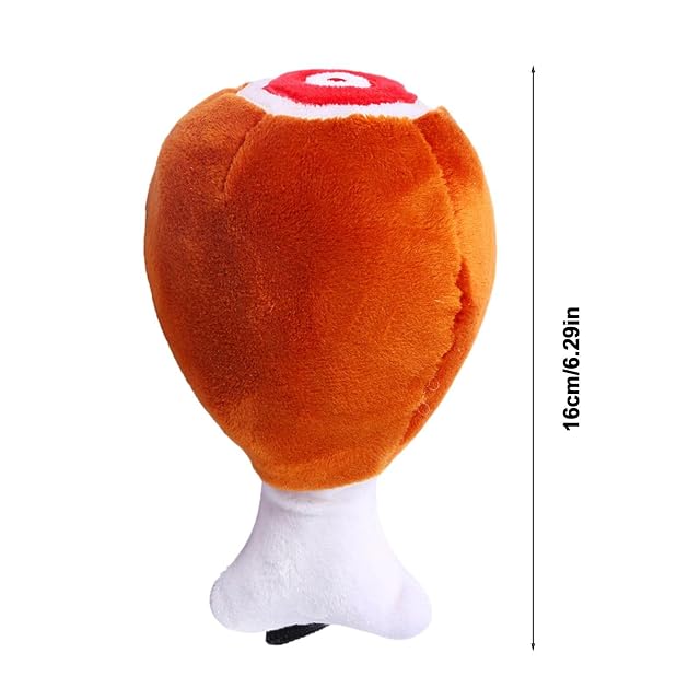 Foto 4 de 8 de JINGAN Juguete para mascotas con pollo,Juguetes interactivos duraderos para perros con chirrido