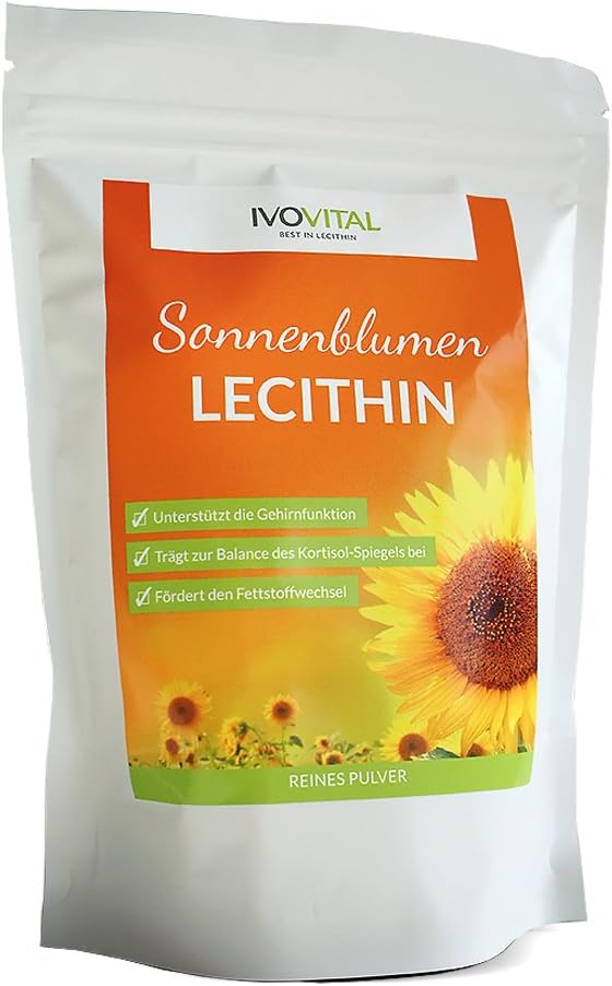 Sonnenblumen Lecithin Pulver, IVOVITAL® (allergenfrei und gvofrei