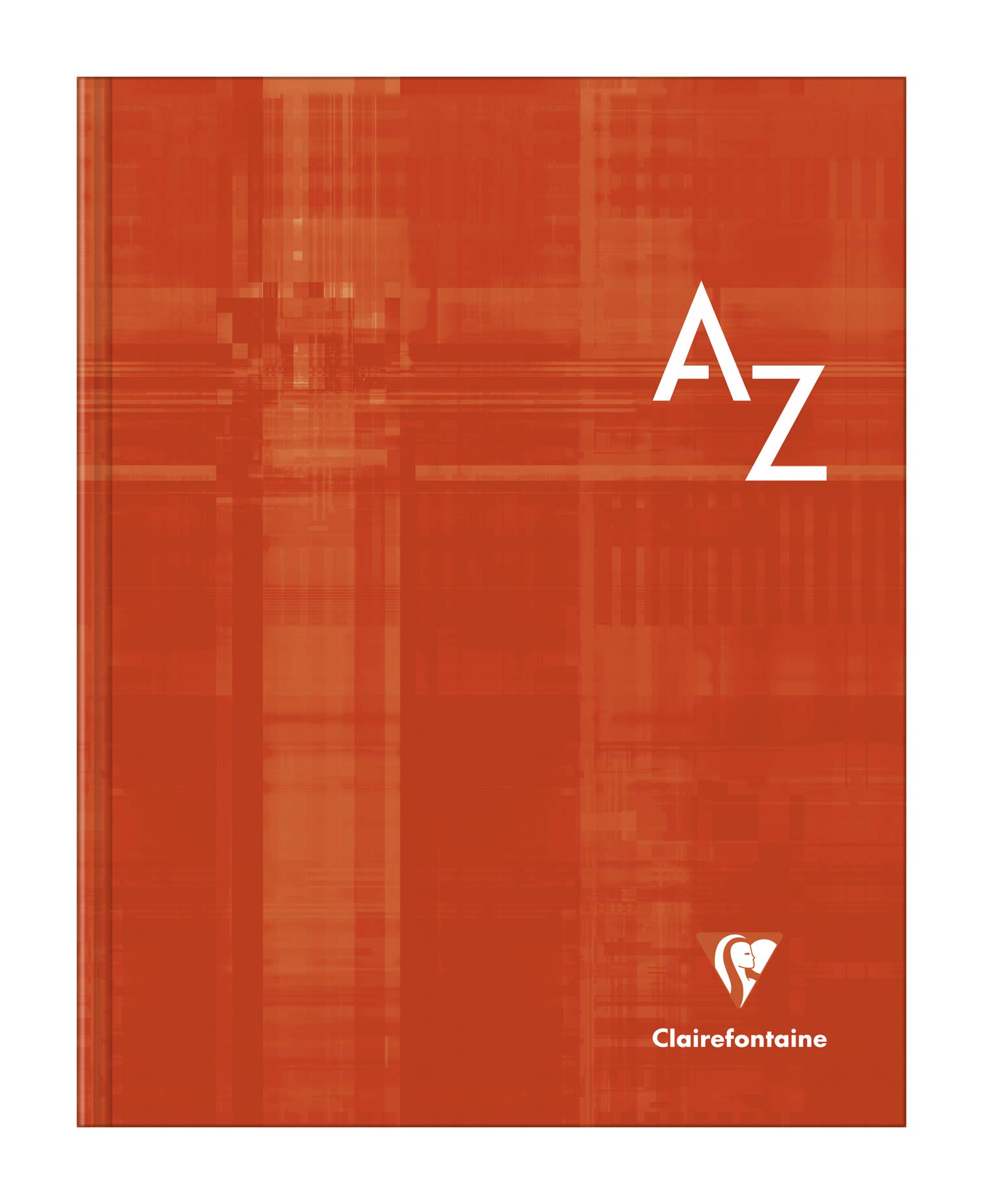 Clairefontaine 9849C - Packung mit 5 Vokabelheftem / Adressbuch geleimt, Hardcover, 17x22 cm, 96 Blatt, kariert, 90g, farbig sortiert, 1 Pack