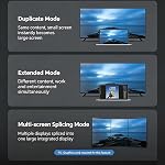 4K Afficher vers HDMI câble 6ft, Afficher le port vers HDMI Câble pour Dell Lenovo HP Ordinateur portable PC moniteur TV GPU NVIDIA AMD, DP à HDMI Cord d'adaptateur,NOT HDMI vers l'adaptateur d'affichage,