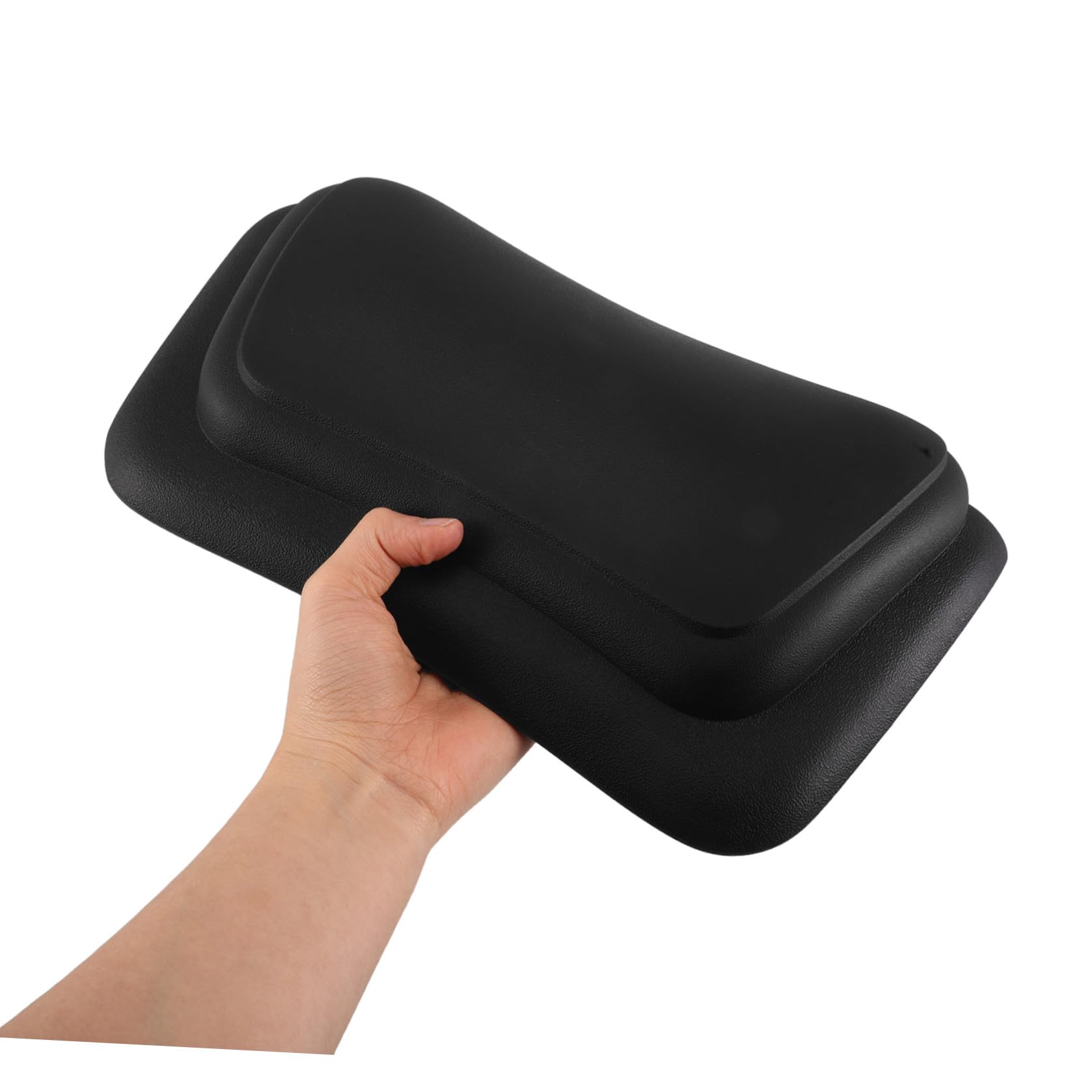 Oreiller de Bain Ergonomique en Polyuréthane avec Ventouses Antidérapantes, Coussin de Spa pour Soutien Nuque et Dos, Accessoire de Bain Confortable pour Spa et Bassin