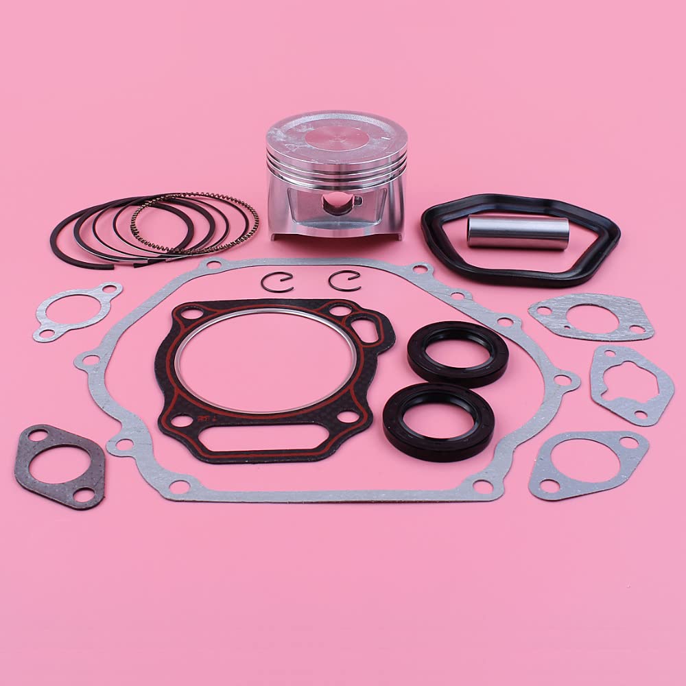 Juego de juntas completas de sello de aceite Circlip de anillo de pasador de pistón de 88mm for pieza de repuesto de motor de Gas GX390 13HP GX 390 188F