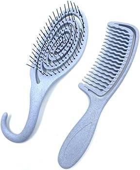 コーム くし ライトブルー ヘアコーム パステル ヘアケア トリートメント Amazon | MDSTYLE コーム くし レディース 髪の毛 サラサラ 粗め