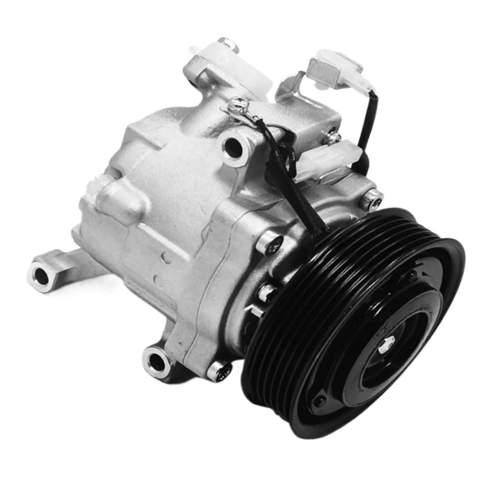 Mvoumc 6Pk Ac Compressor 447190-6121 4472600667 4471602270 4472605820 447280-3150 447260-0667 Sv07c Car Air Conditioner Compressor, Compatible For Toyota Rush(6Pk Ac Compressor)