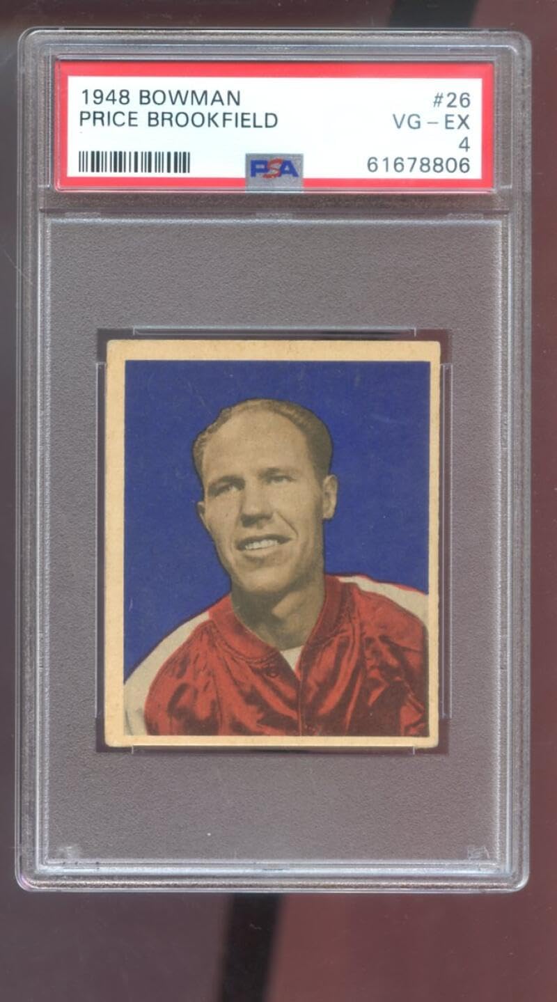 1948 Bowman #26 Price Brookfield ROOKIE RC PSA 4 Graded Basketball Card 48 Indianapolis Jets