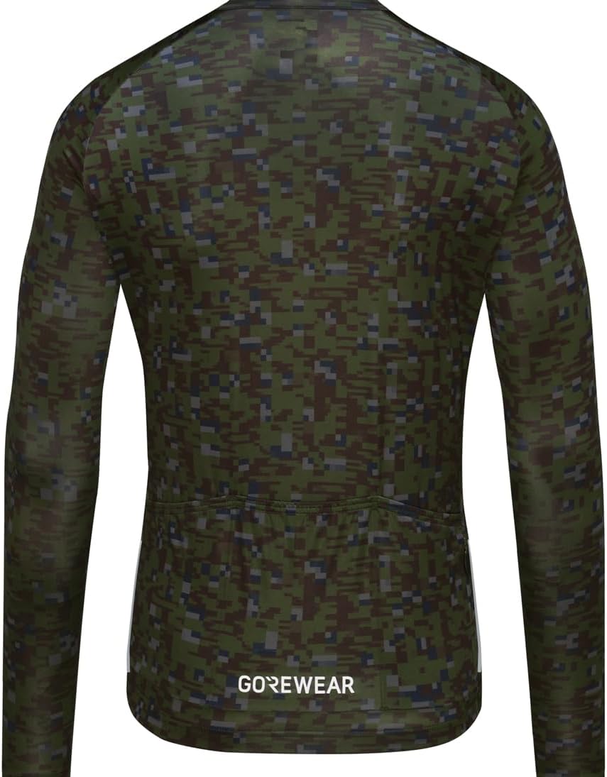 Maillot Manches Longues Cyclisme GORE WEAR SPINSHIFT Homme - Respirant, Coupe Ajustée - Printemps/Automne