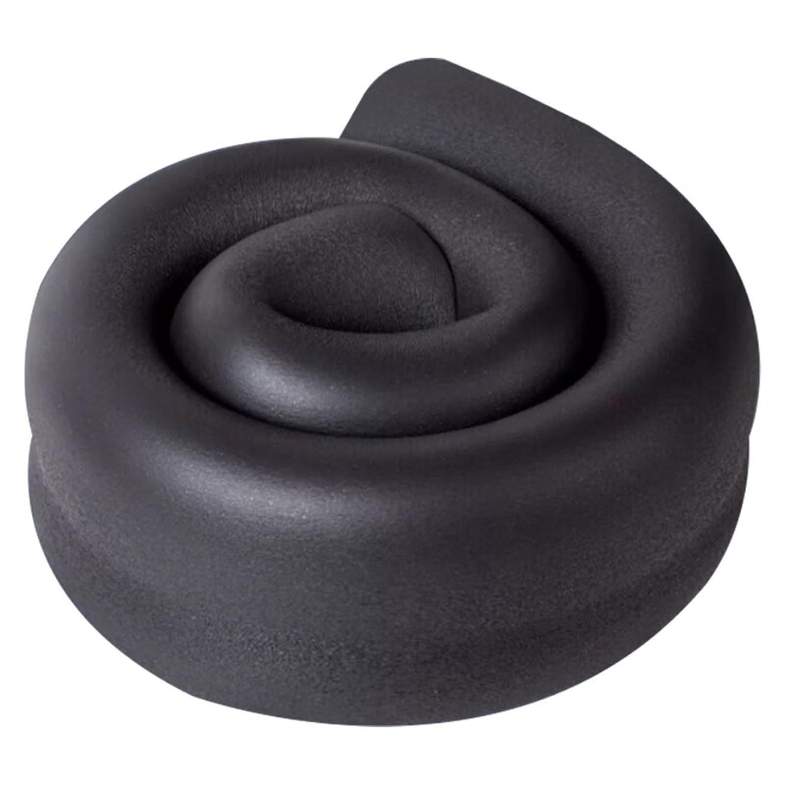 5.9ft Rubber Pipe Insulation Foam Tube – Impact Resistant, Closed-Cell, Flame Retardant – Fits 4/5” To 4-1/3” ID, 0.79” Wall (Black)