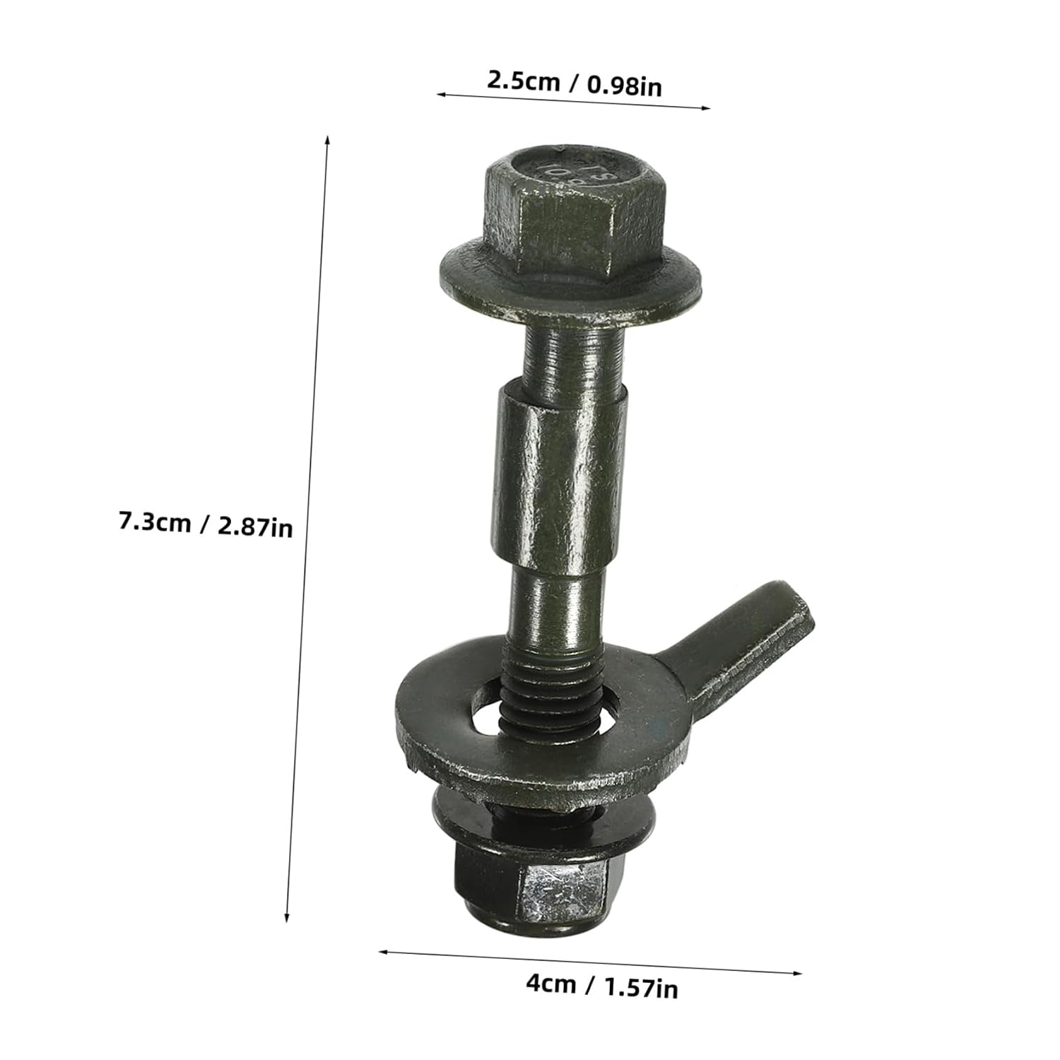 4pcs Adjustable Cam Bolt Kit for Vehicle Wheel Alignment Correction Versatile Alignment for Enhanced Stability and Performance