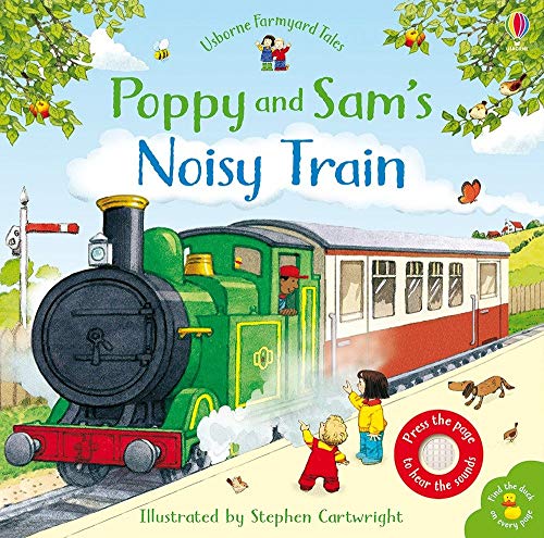 Poppy and Sam's Noisy Train (Revised) 0794546935 Book Cover