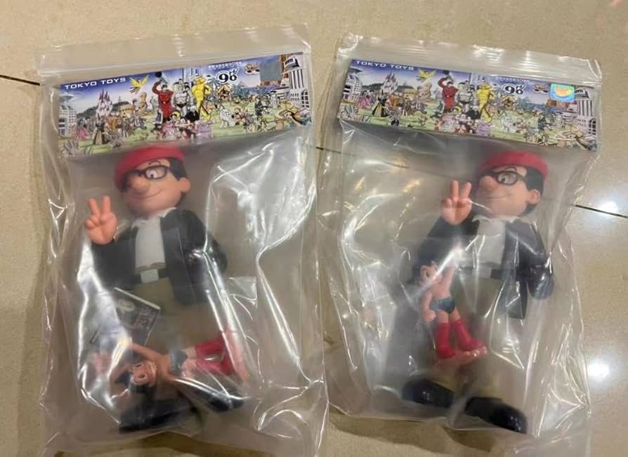 Amazon.co.jp: / 鉄腕アトム 手塚治虫 ソフビ フィギュア 90周年記念