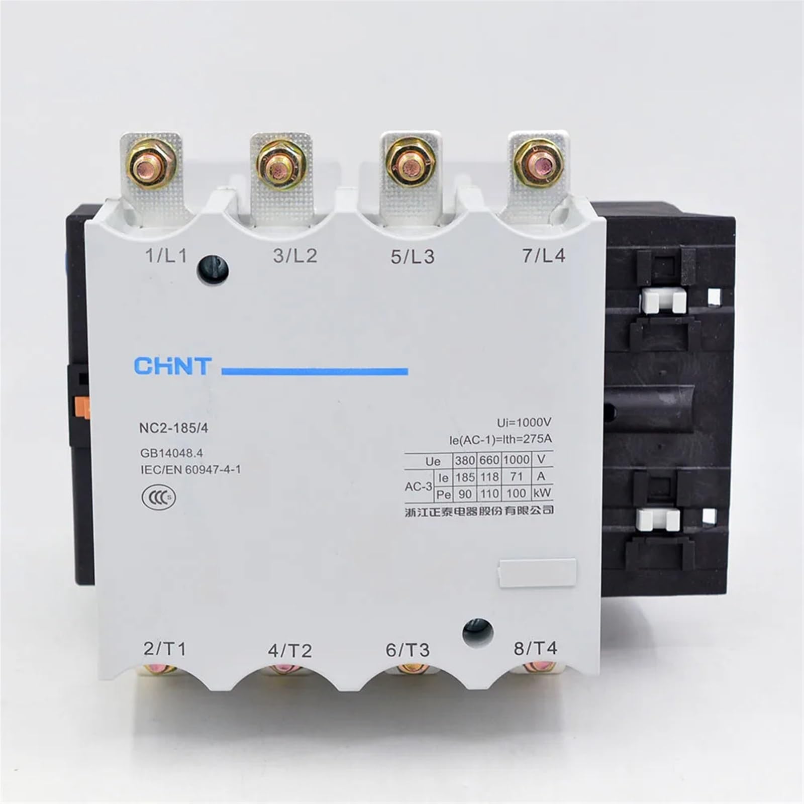 YWZVBSDCS Power contactor NC2 series 3P AC contactor NC2-330 110V 127V 220V 380V