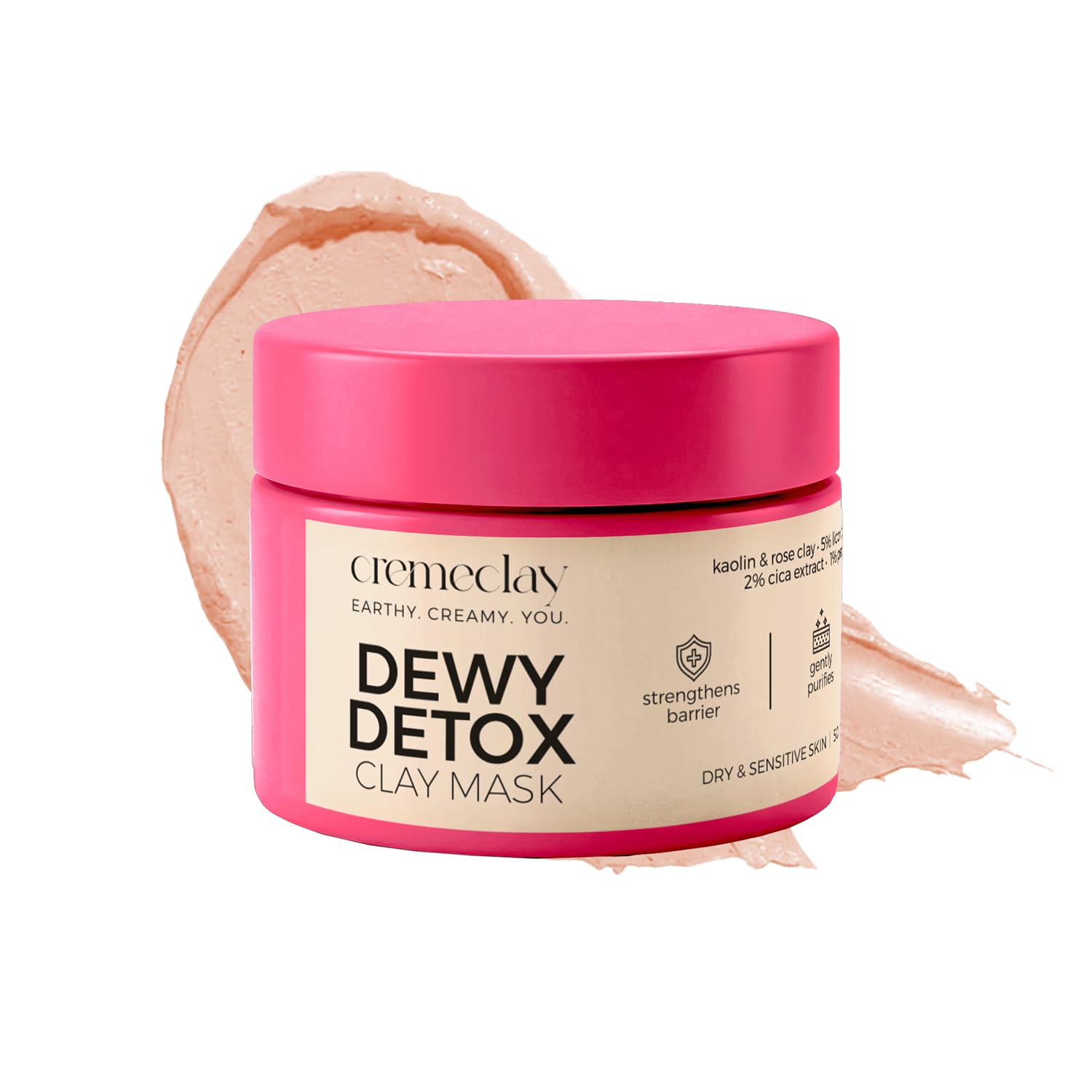 Cremeclay Dewy Detox Non-Drying Clay Mask 50g - Image 1