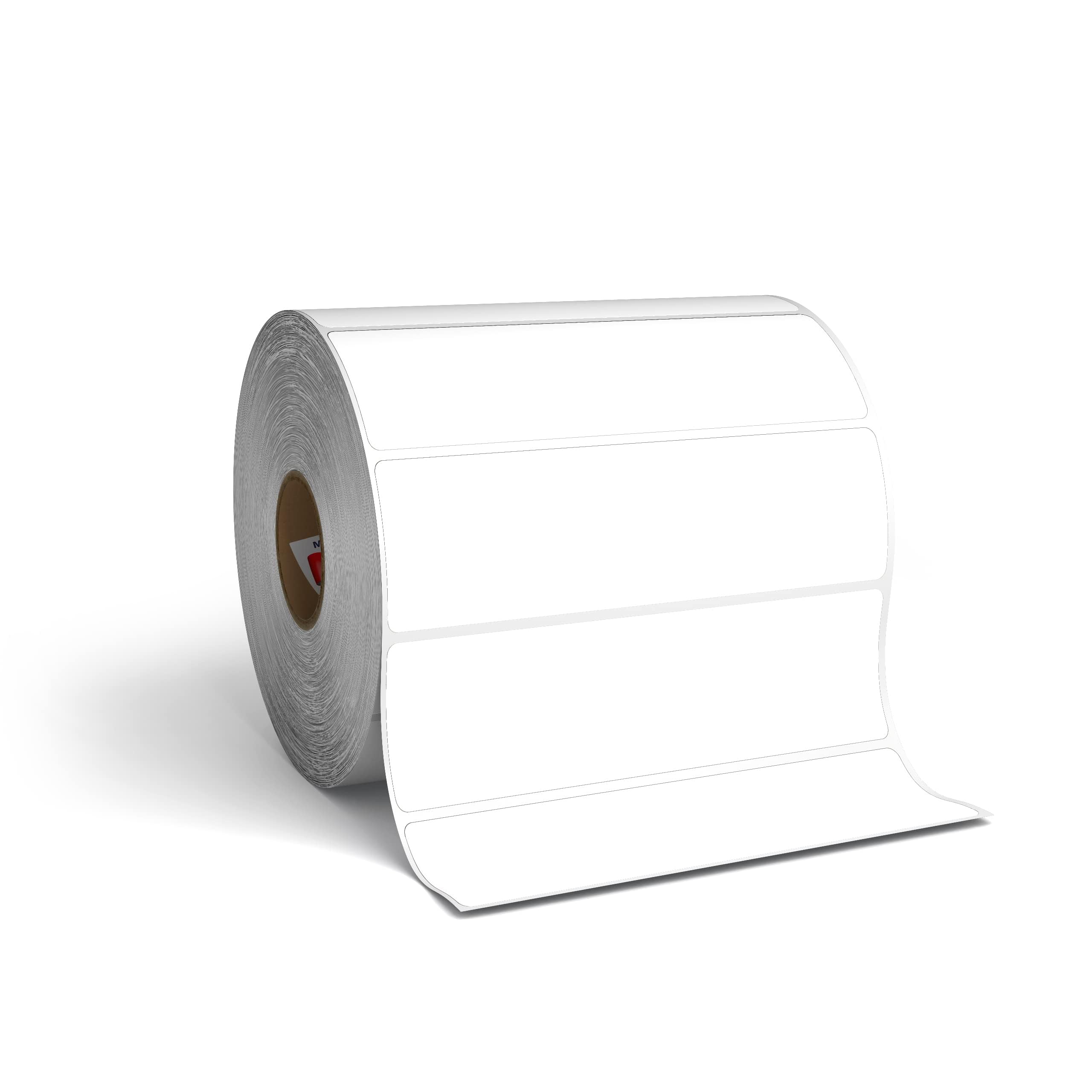 800540-105 Compatible KENCO® Brand 4 inch x 1 inch with perf Direct Thermal Labels to fit Eltron or Zebra Printers. 1 in. Core, 1,310 Labels Per Roll, 12 Rolls Per Case