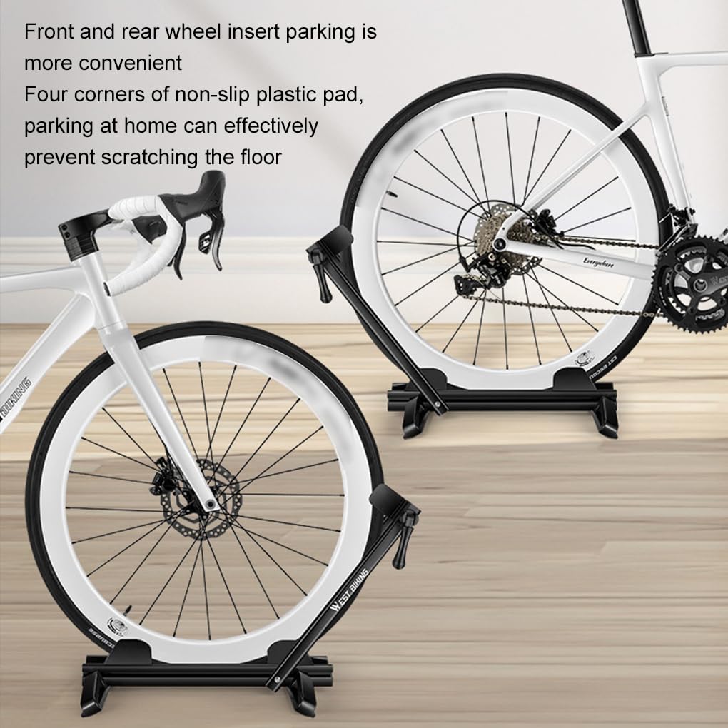 Robuster, Flexibler Fahrradständer, geeignet für Verschiedene | Reifenmodelle, praktisches Reparaturzubehör