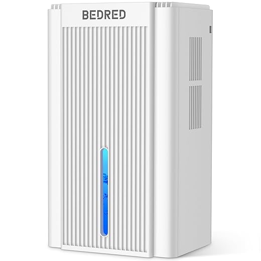 Dehumidifier,95OZ Dehumidifier for Home 1000 Sq.Ft - Quiet with Auto Shut Off & Relaxing 7 Color Ambient Light,Ideal for Livingroom, Bedroom, Basement(White)