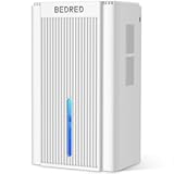 Dehumidifier&comma;95OZ Dehumidifier for Home 1000 Sq&period;Ft - Quiet with Auto Shut Off & Relaxing 7 Color Ambient Light&comma;Ideal for Livingroom&comma; Bedroom&comma; Basement&lpar;White&rpar;