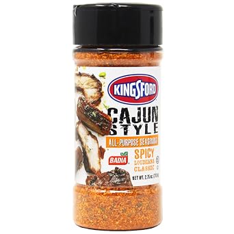Culinary Seasonings Kingsford Cajun Style Seasoning 2.75 oz Shaker