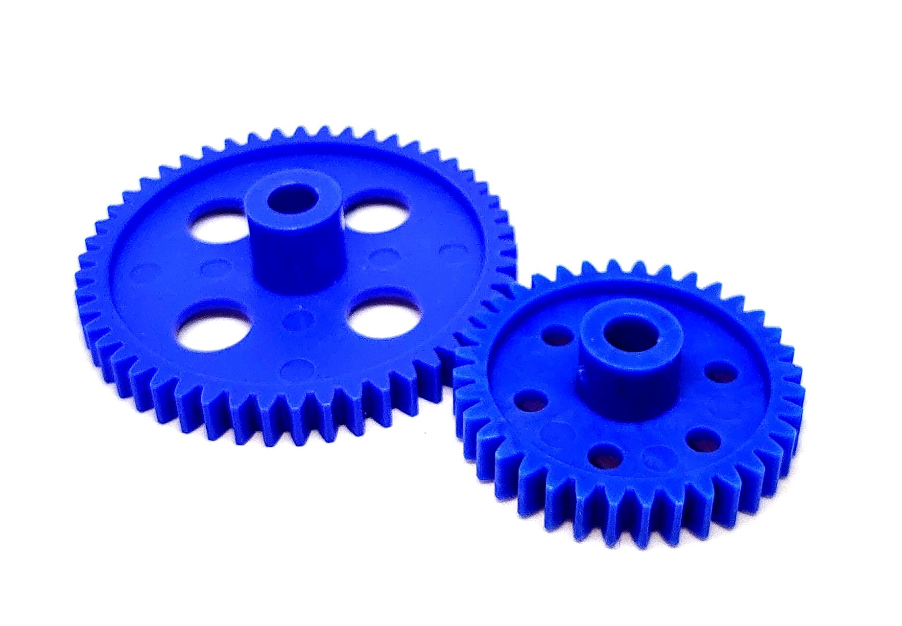 INVENTO 1pcs each Plastic Spur gear 36 Teeth + 50 Teeth 6.5mm Width, 6mm hole for DIY Projects-image-34