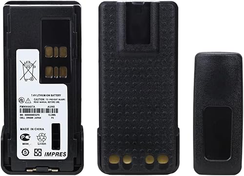 PMNN4407A IMPRES Batería rápida para Motorola XPR3300 XPR3500 XPR7350 XPR7380 APX 1000 DP4800 XiR P8668 Batería de repuesto 7.4V 1800 mAh Batería