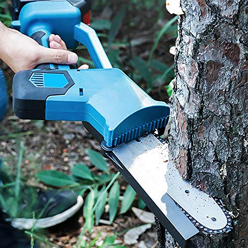 Mini Chainsaw Cordless Battery Operated, 8-Inch Electric Chainsaw Handheld Mini Pruning Shears Chainsaw for Tree Trimming Wood Cutting, Charger Included (1 Battery)