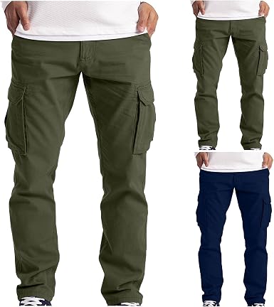 Amazon.com: Pantalones cargo para hombre, pantalones tipo cargo, ropa de  trabajo, combate, seguridad, pantalones completos, cómodos pantalones  tácticos chinos : Deportes y Actividades al Aire Libre