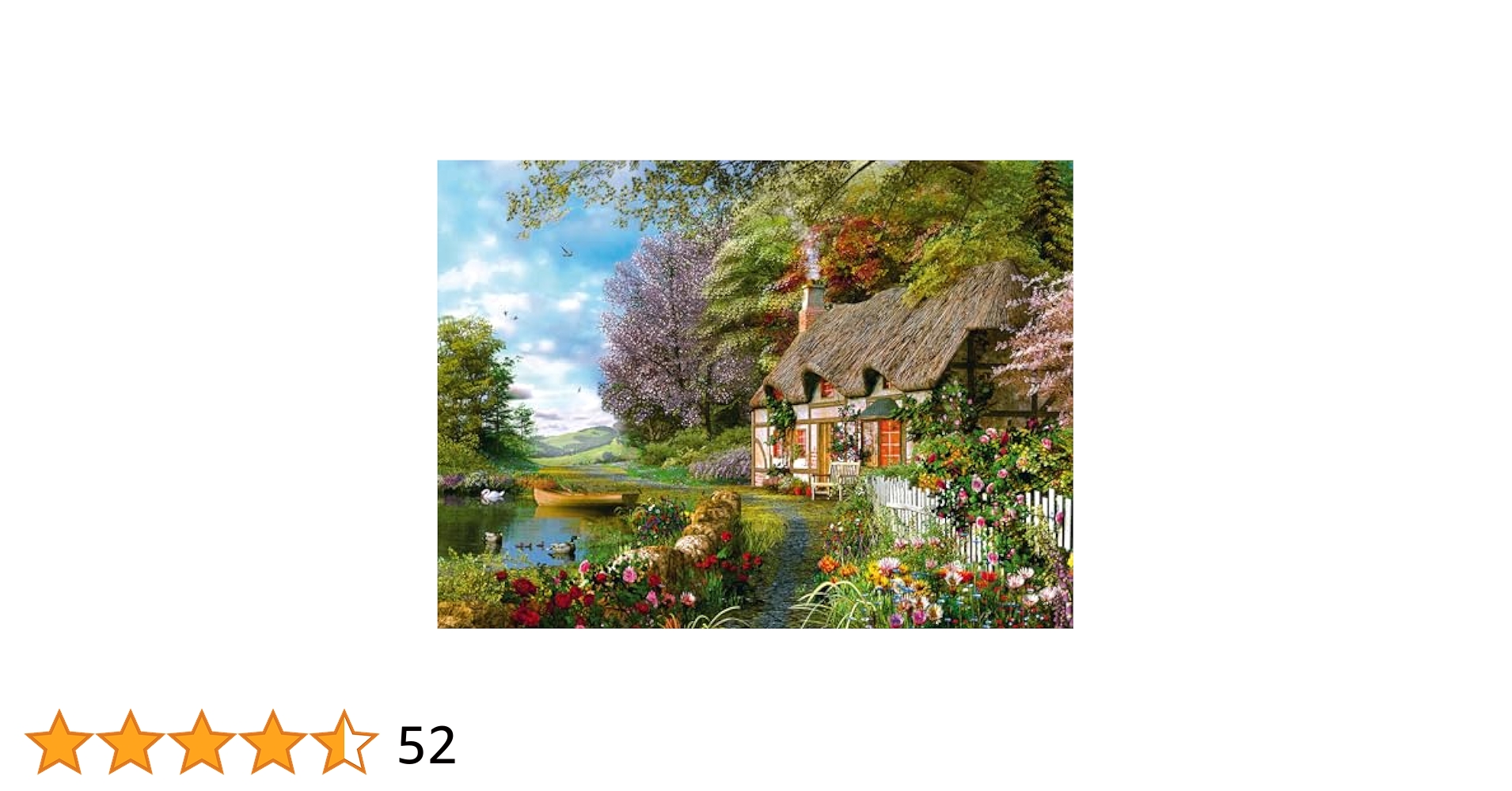 ジグソーパズル　カントリーコテージ　300ピース Amazon | Ravensburger カントリーコテージジグソーパズル