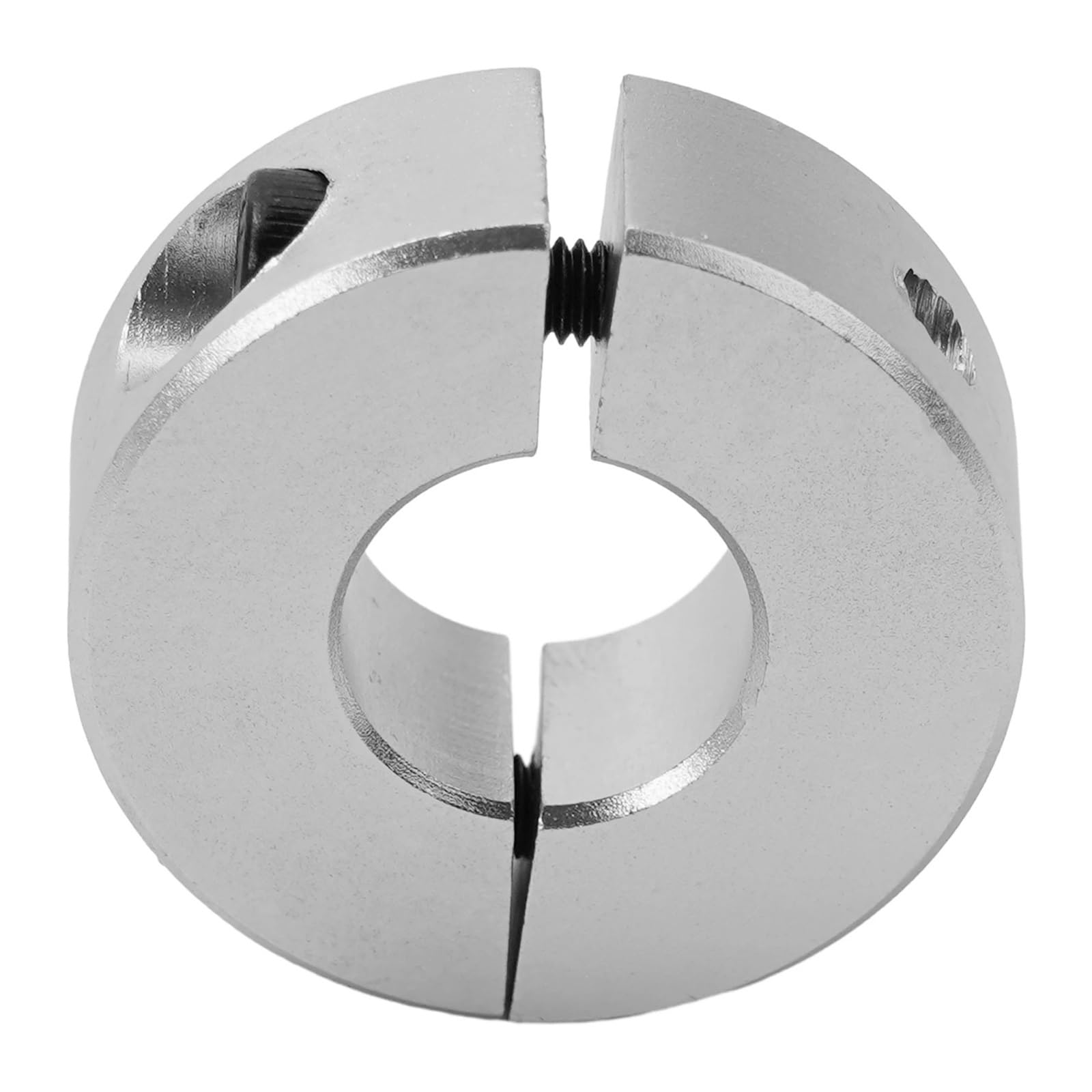 Klemmring aus Aluminiumlegierung, doppelt geteilt, for Schaft 13–30 mm – langlebige feste Ringe for Maschinen und Geräte, 1 Stück(25mm)