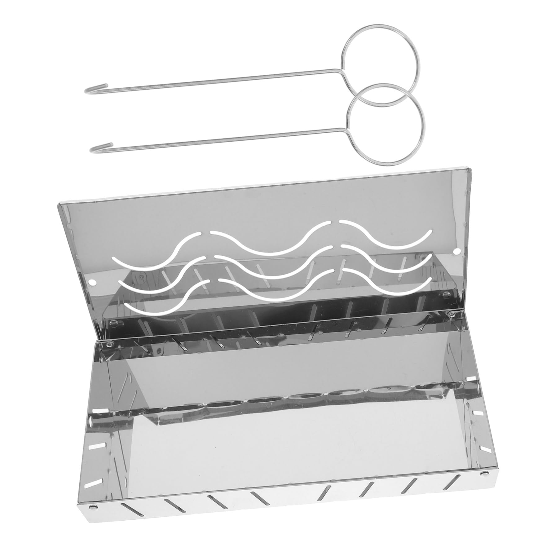 Scatola per Affumicatura Barbecue in Acciaio Inox 1 Pezzo