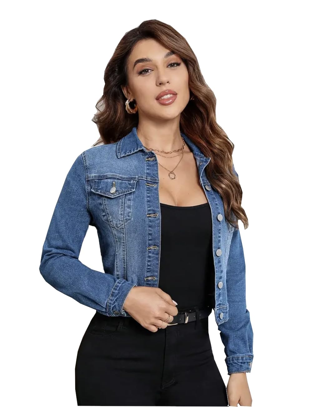 Women's Denim Trucker Jacket