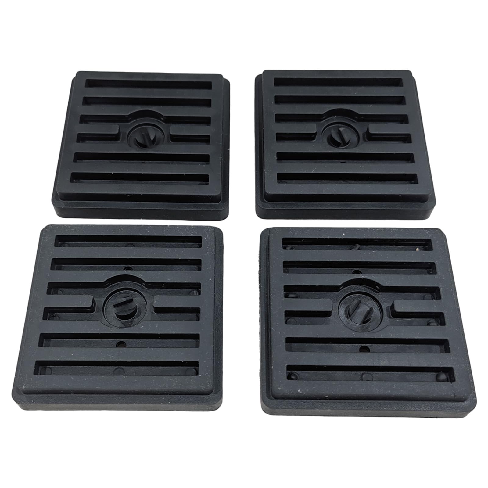 Of 4 Rubber Casters Cups Furnitures Grippers Round Sofa Stoppers Antis Skids Pad for Bed Table Chair Daily Use Rubber Feet for Furnitures