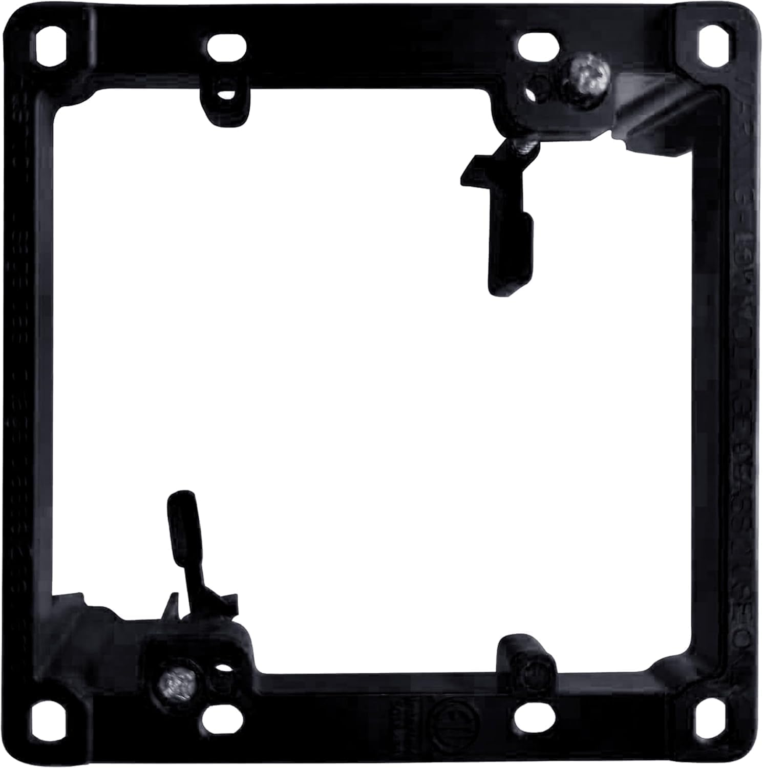 BestMounts Low Voltage Mounting Bracket 1 Gang, 12 Pack for Single Gang Wall Plate, Telephone Wires, Network Cables, HDMI, Coaxial, Speaker Cables - Low Voltage Box Cable Wall Plate Bracket, Mud Ring — Amazon image 8