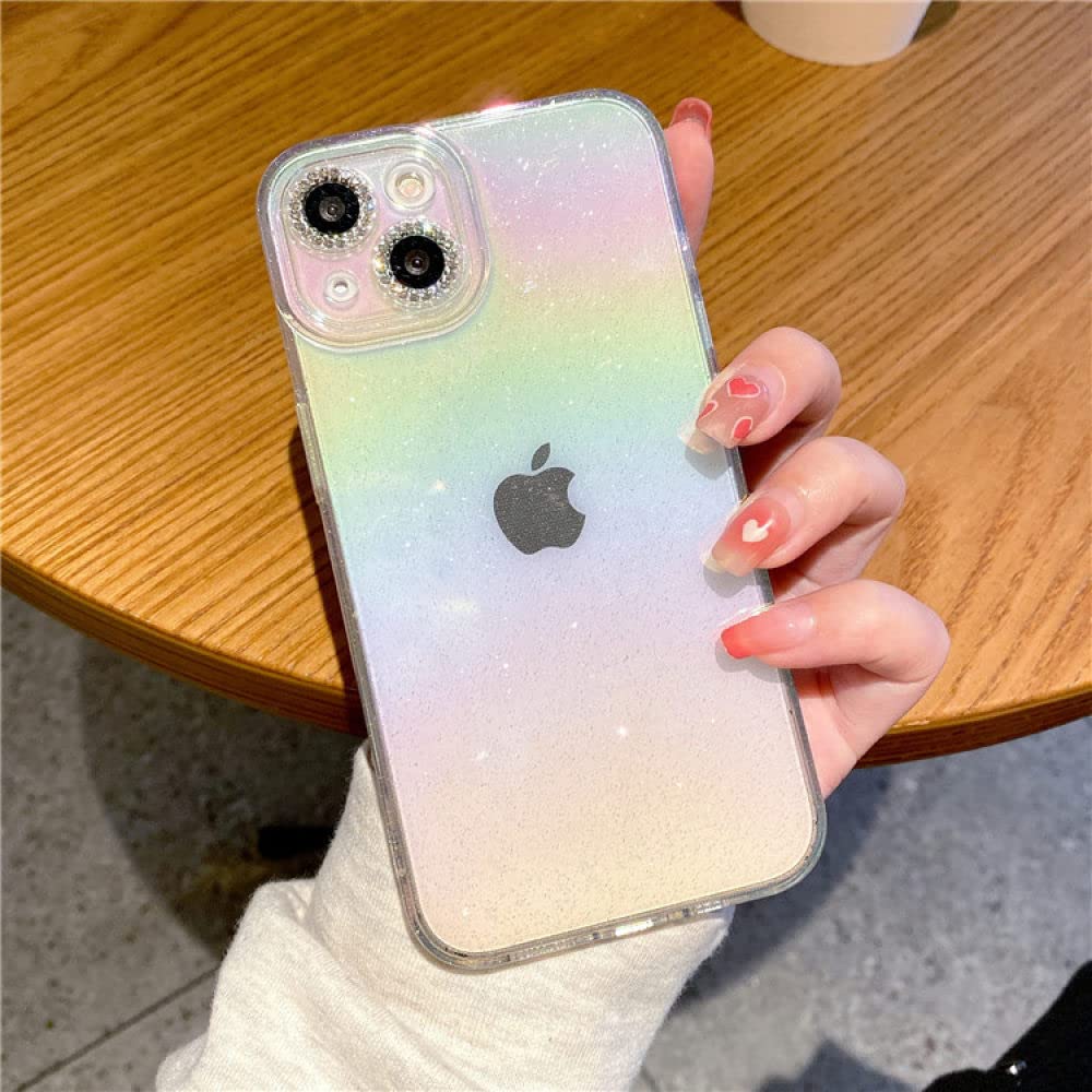 Coque silicone iPhone 12 Pro Max transparente esthétique strass - 7