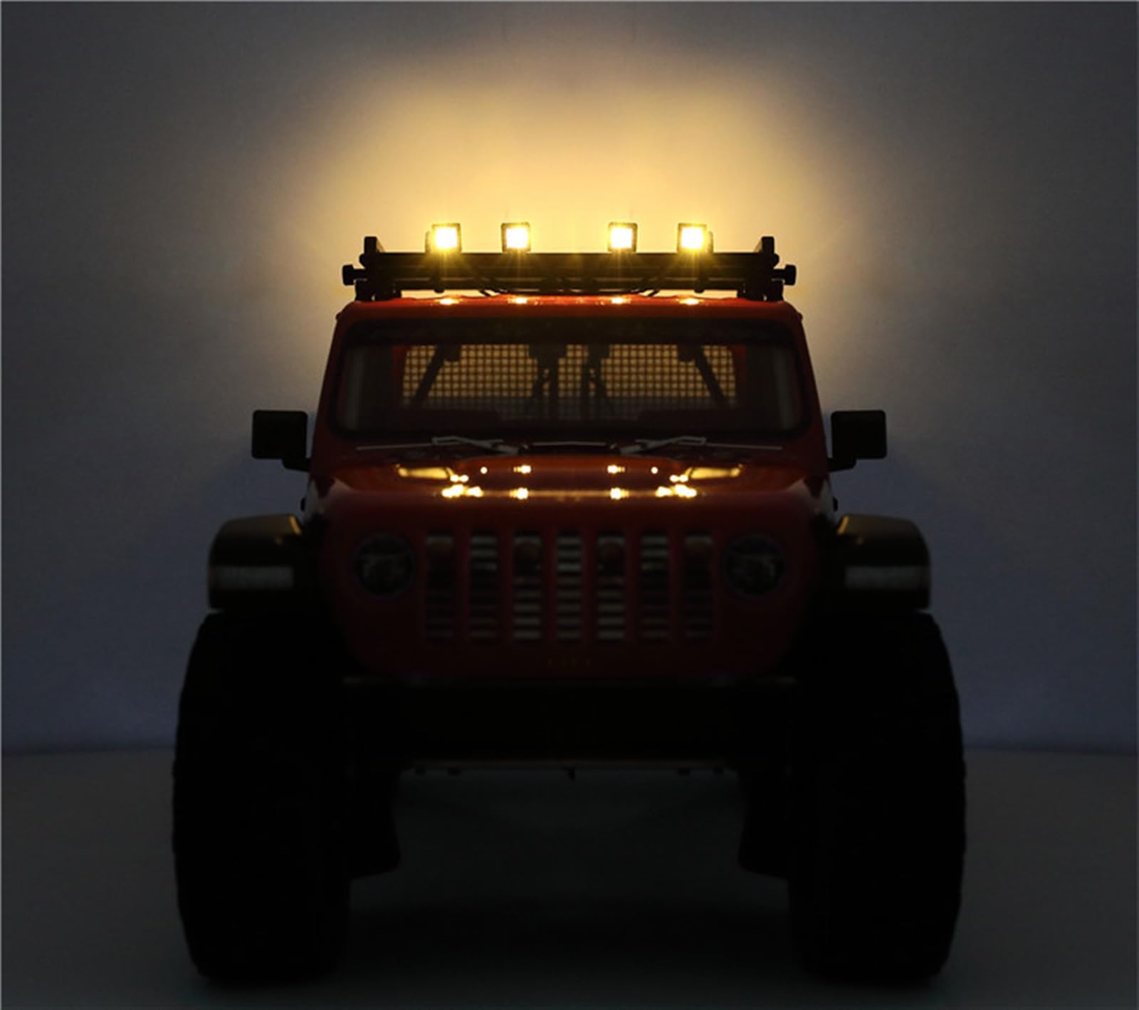 Metalowy bagażnik dachowy 1/10 RC Crawler Car, dla Traxxas, TRX4 TRX6 G63, dla Axial, SCX10 III OP Akcesoria Części Bagażnik dachowy(Luggage rack A)