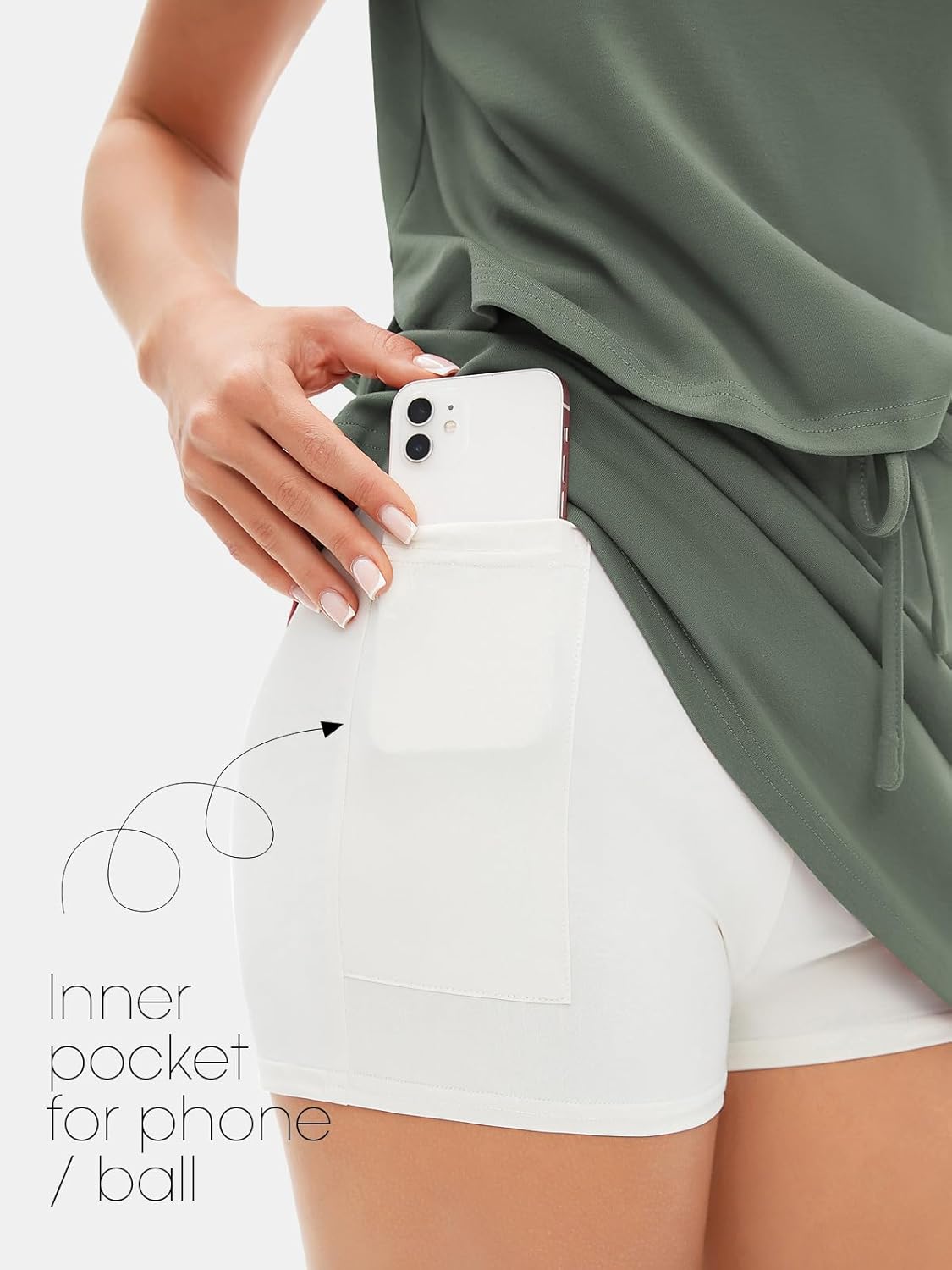 EXLURA Womens Summer 2 Piece Short Skirt Sets Sleeveless Top and Tennis Skorts Dressy Cotton Matching Sweatsuits Outfits 2026 - Image 6