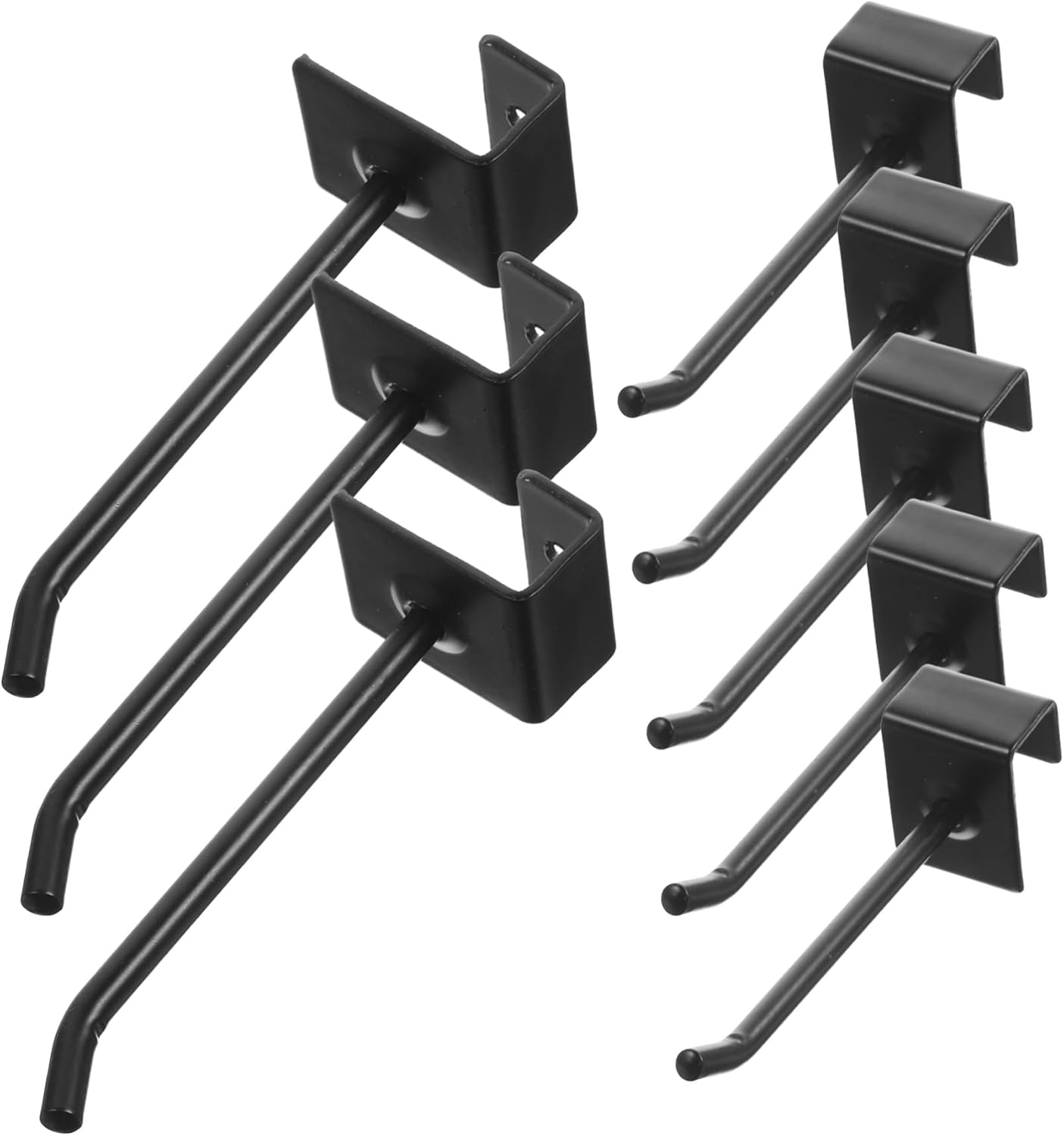 ABOOFAN 32pcs Metal Pegboard Hooks Sturdy Tool Hooks for Shop Organization Material Easy to Install for Garage Workshop Shed and Kitchen