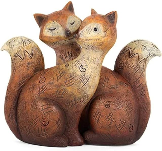 Something Different Wholesale Fox Family Ornament, Brown