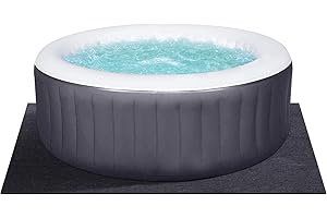 The Indulgent Tub Sanctuary: 74" X 72" Jacuzzi Mat for Bathtub Bliss and Safety