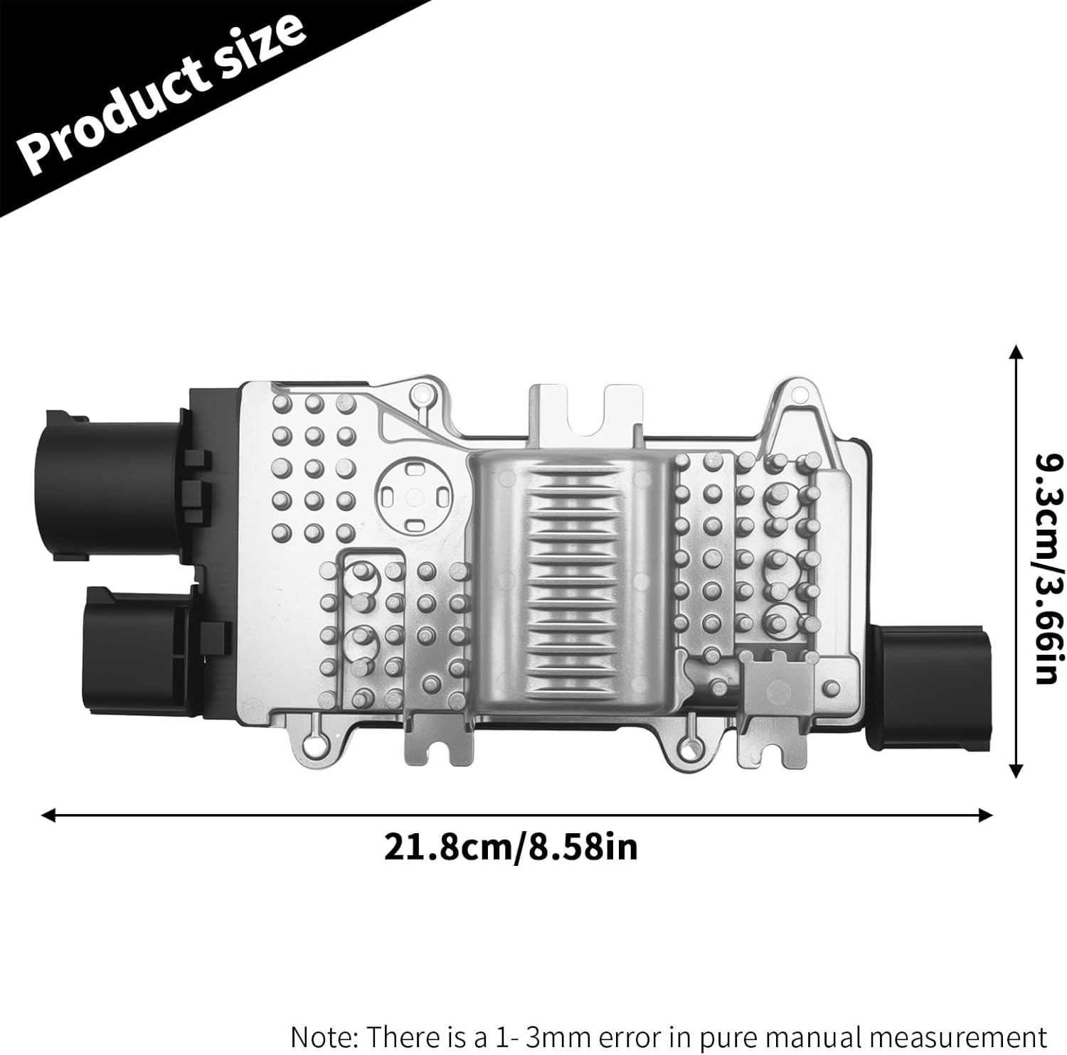 FCM128 Engine Radiator Cooling Fan Control Unit Module, Replacement for Ford Flex 2010-2011 Replacement for Lincoln Mks 2010-2016, Replaces AA8Z8B658B