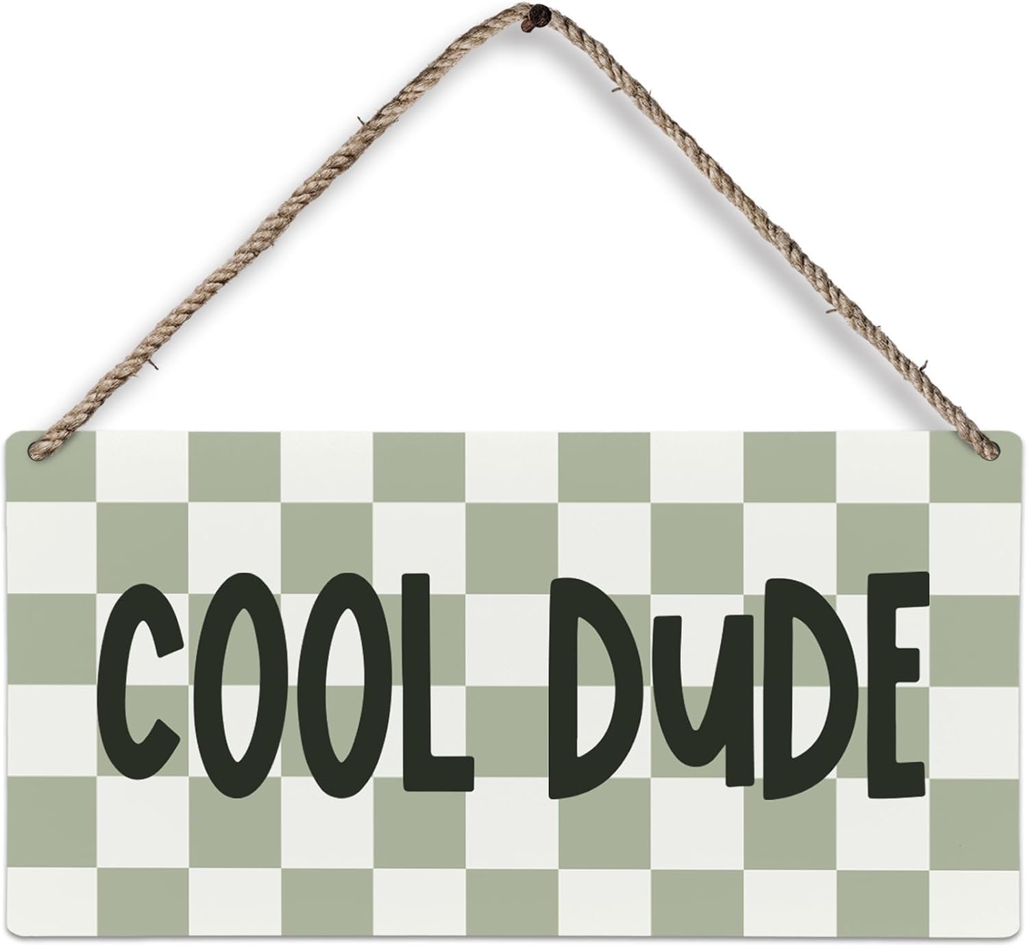 5x10 Inch Cool Dude Preppy Boho Wood Plaque Sign, Boy Nursery Decor, Toddler Boys Room Decor, Toddler Room Decor For Boys, Cool Dude Sign Kitchen Home Wall Hanging Decor